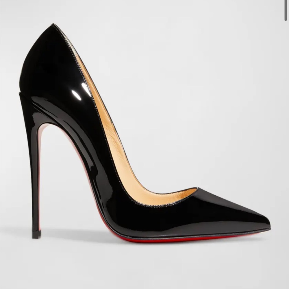 Christian Louboutin
So Kate Patent Pointed-Toe Red Sole Pump